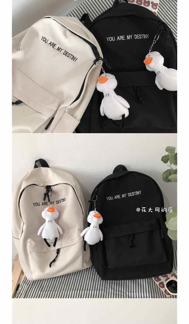 书包女韩版原宿ulzzang高中学生背包男ins初中生大学生百搭双肩包详情16