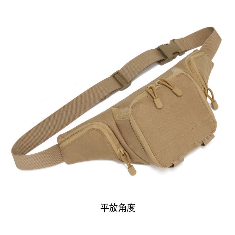T Outdoor portable crossbody bag, gun holster magazine storage bag, multi-functional tactical gun bag, hiking waist bag details Picture