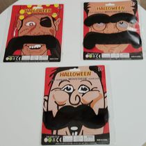 Halloween masquerade party fake beard beard supplies props cos beard set foreign trade export