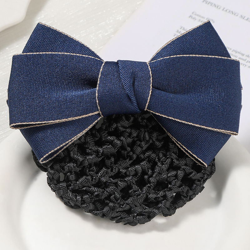 Hairdresser, female occupation, web bag, hair network, hotel, nurse, flight attendant, hair bun, bank, headwear, hair clip, hair accessory, hair clip, high-end