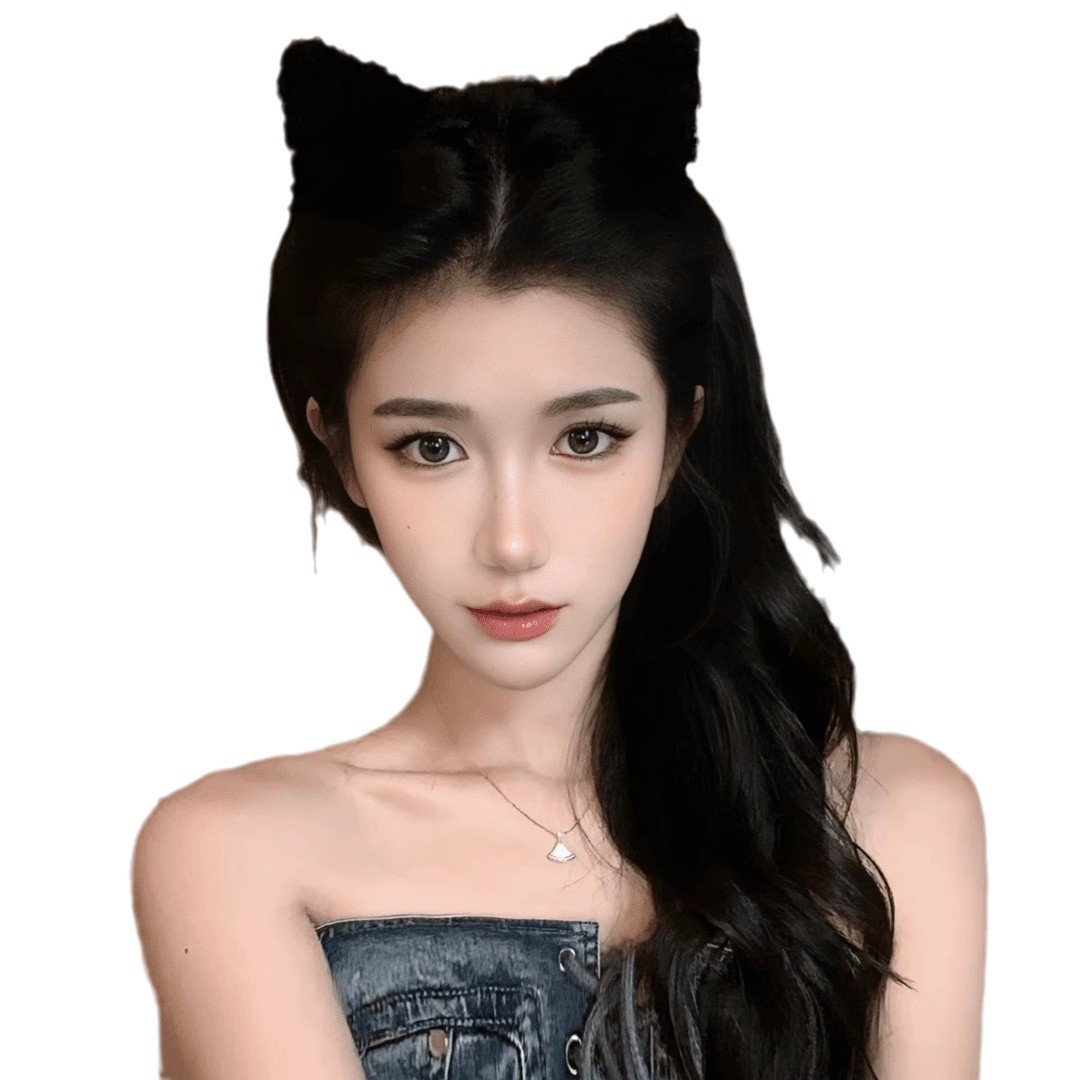 发卡/发夹儿童拼接韩版/头饰/髮爪/儿童发卡白底实物图