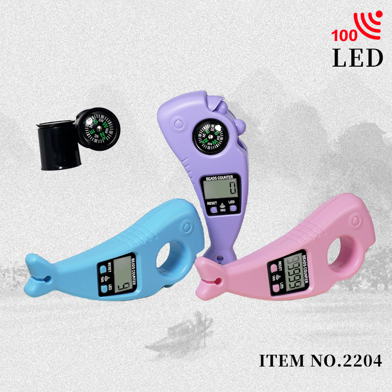 The full range sound reminder counter, LED dial counter, counter counter, count counter, count counter, color Specification image