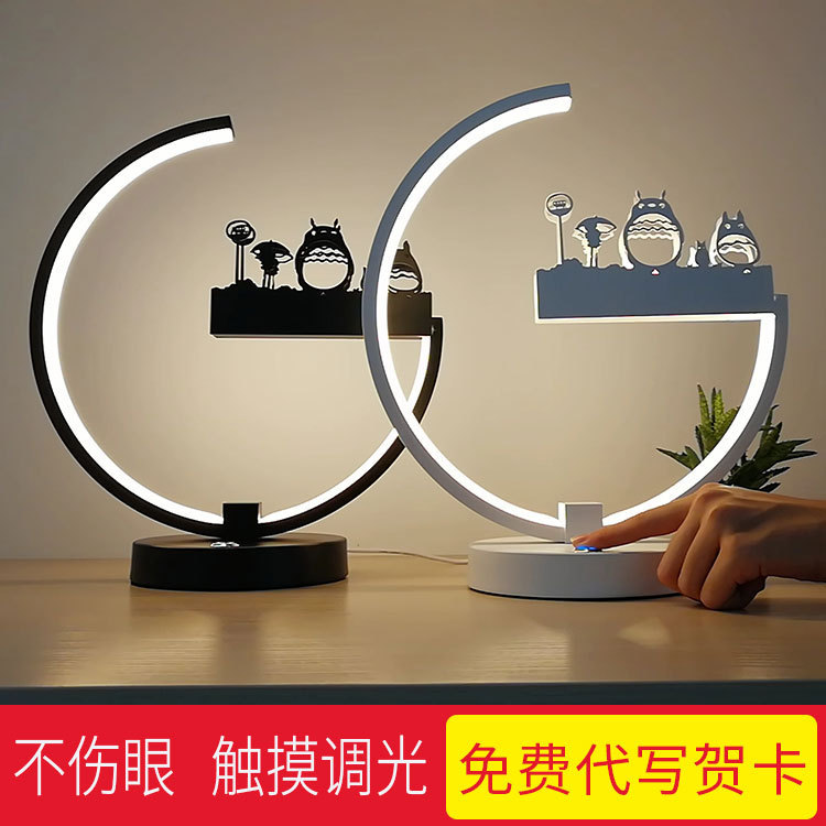 Factory wholesale Nordic table lamps, bedroom bedside lamps, home creative ornaments, night lights, gifts for girls and best friends Application Scenario