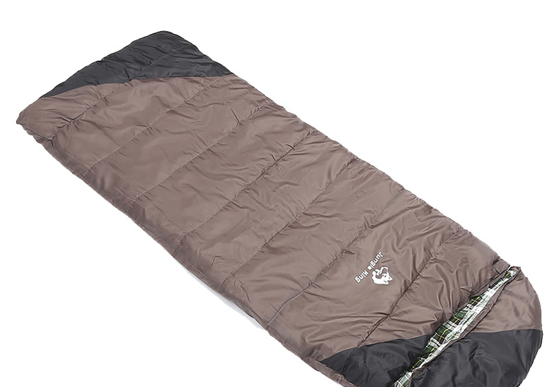 JUNGLE KING Outdoor Camping Sleeping Bag Envelope with Cap Widened and thickened dirt-proof sleeping bag quilt 2.4kg Item Picture