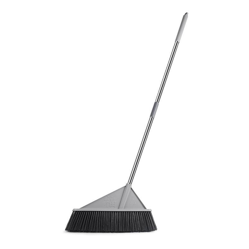 Extra Large Hard Hair Broom Garden Broom Factory Room Warehouse Long Handle Broom Lengthening And Widening Do Not Bend Over Sanitation Cleaning Item Picture
