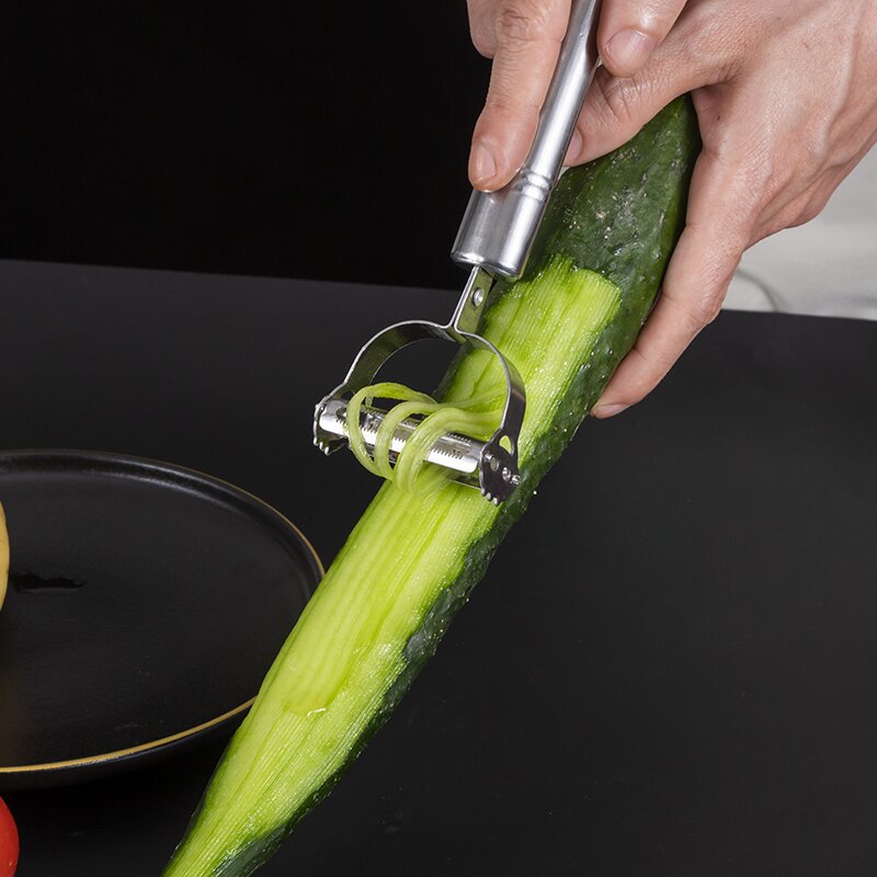 Stainless Steel Paring Knife Three-Piece Planer Potato Scraper Apple Peeler Multifunctional Fruit Planer For Household Use Application Scenario