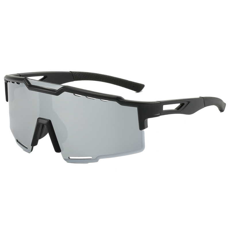 Wholesale of new cross-border sports and outdoor sunglasses, fashionable UV-resistant cycling glasses and sun-protective sunglasses details Picture