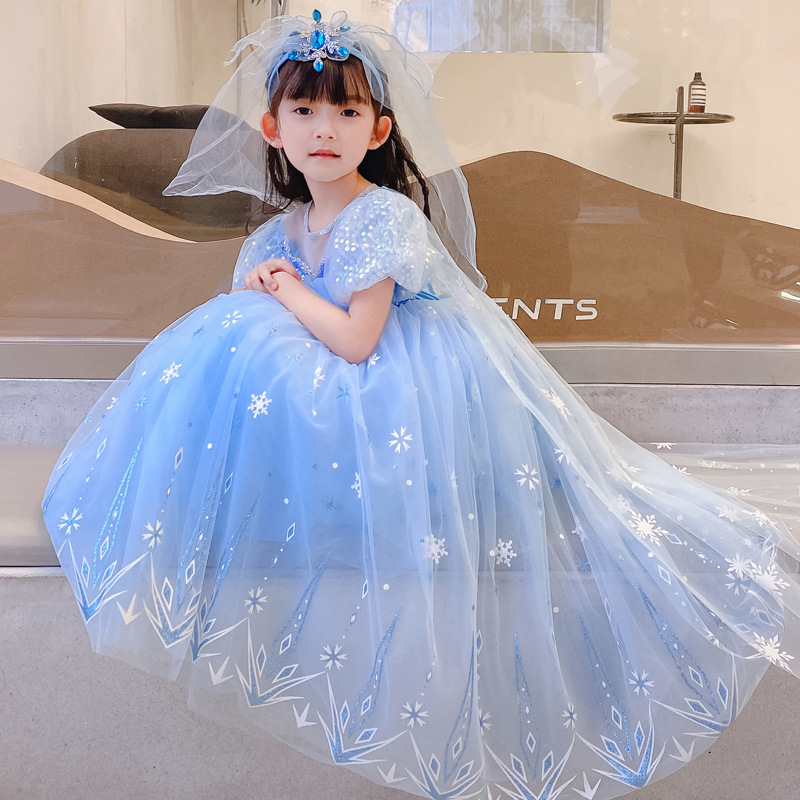 儿童汉服/儿童裙子/女童夏季衣服批发/童裝禮服/公主裙细节图