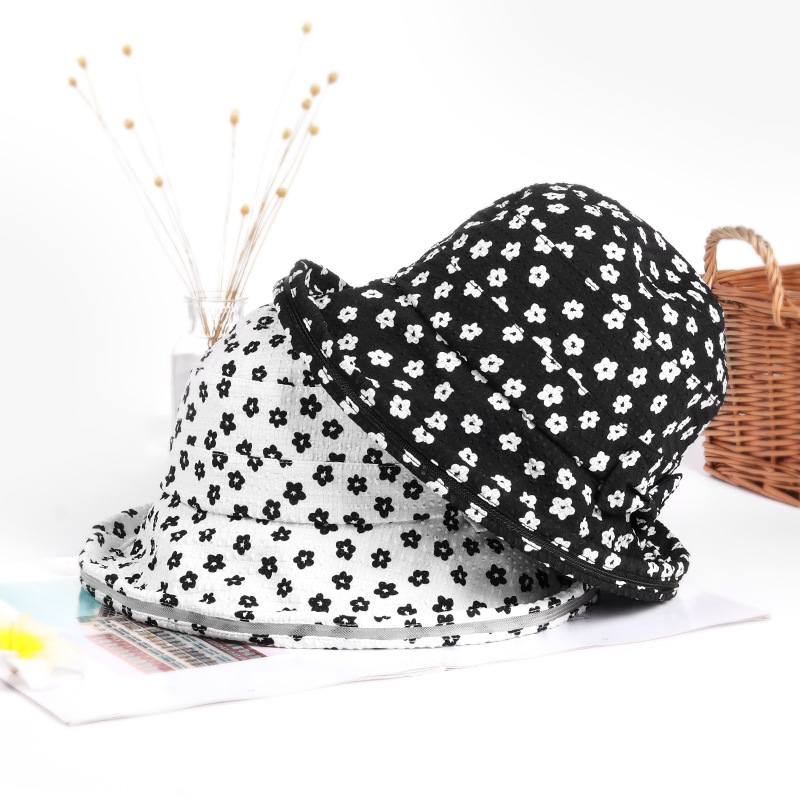 Hat woman spring summer Korean version of small Xiang Feng Fisherman hat personality trend big eaves sunscreen basin hat female sunshade hat wholesale Specification drawing