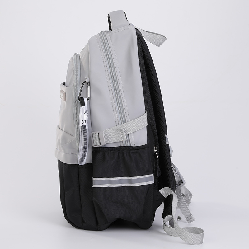 Custom Backpack Fashion Men's And Women's Schoolbags New Outdoor Travel Computer Bag Large Capacity Student Backpack Tide details Picture