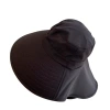 Sun protection hats, women's summer wide-brimmed outdoor shawl fisherman hats, neck guards, sun protection hats, UV-blocking cycling sun hats Item Picture