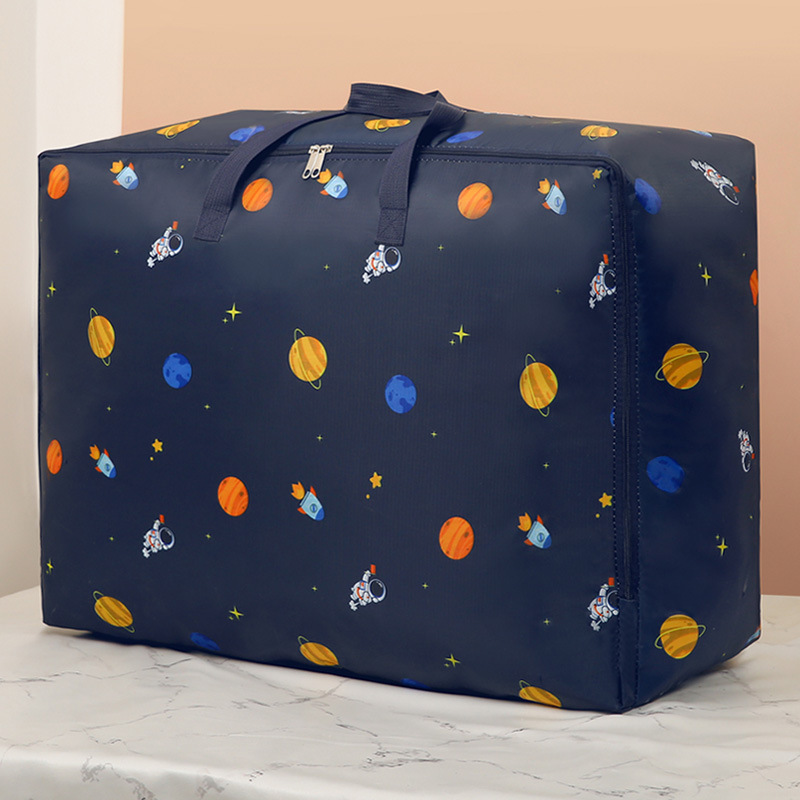 加厚牛津布被子收纳袋大容量搬家袋衣物衣服整理袋手提打包行李袋