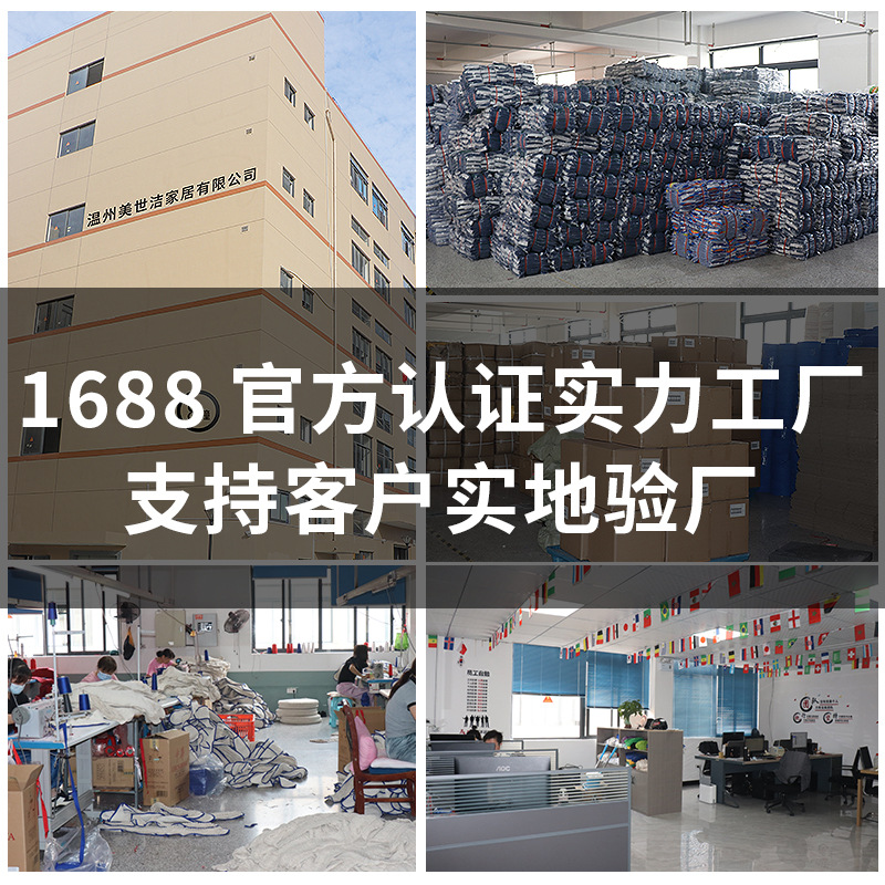 Five-Color Mop Head Hospital Hotel Property Cleaning Cleaning Supplies Cotton Yarn Absorbent Wax Household Cotton Thread Mop Head Application Scenario
