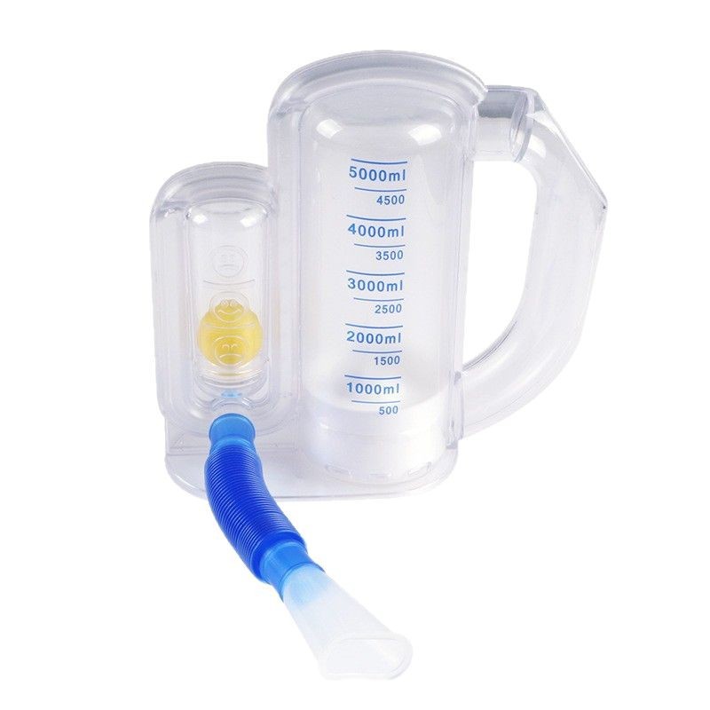 Exclusive export supply of 5000ml large-capacity lung capacity lung function exercise equipment and home respirators Item Picture