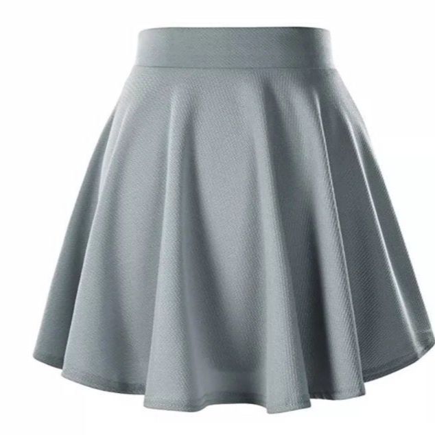 【Ap02】 Yi Black Cat New Women's Large Size Half Anti-Exposing Female Korean Version Sun Skirt Lined With Pleated Skirt Item Picture