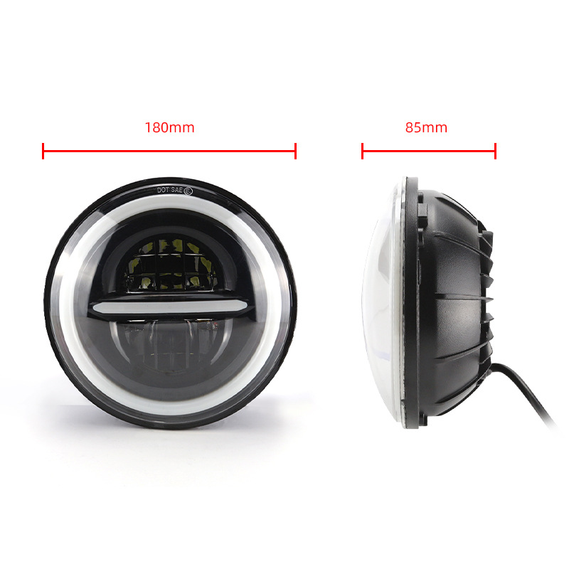 Car Led Headlights 7 Inch Wrangler Headlights Harley Motorcycle Led Headlights Car Off-Road Vehicle Bulb Modification Application Scenario