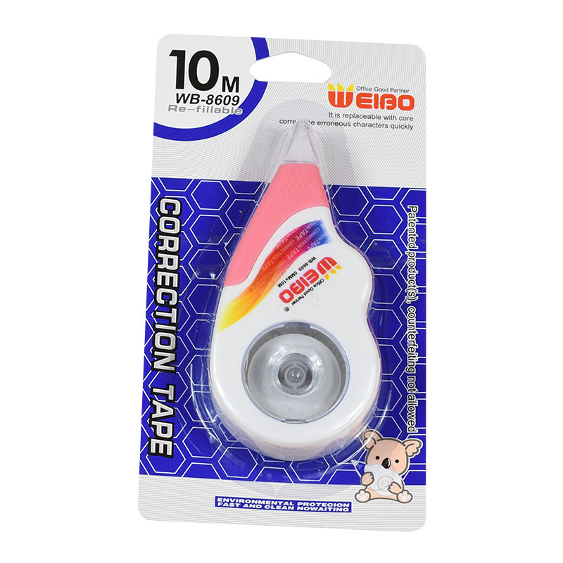 New stationery wholesale correction tape, creative student supplies, transparent large-capacity correction tape, error correction tape Item Picture