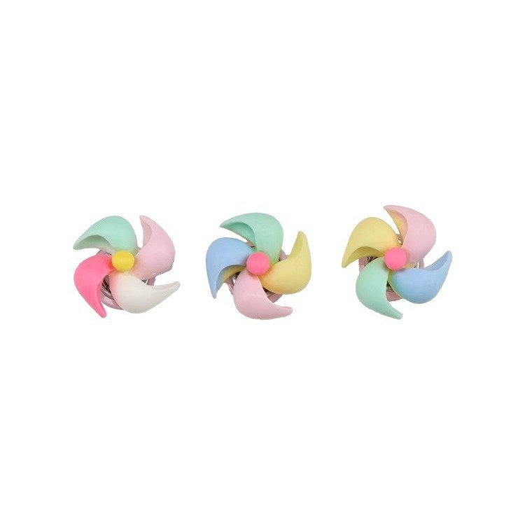 Cute little windmill accessories for electric bikes, rearview mirror decorations for bicycle modification, and small ornaments for electric bikes Item Picture