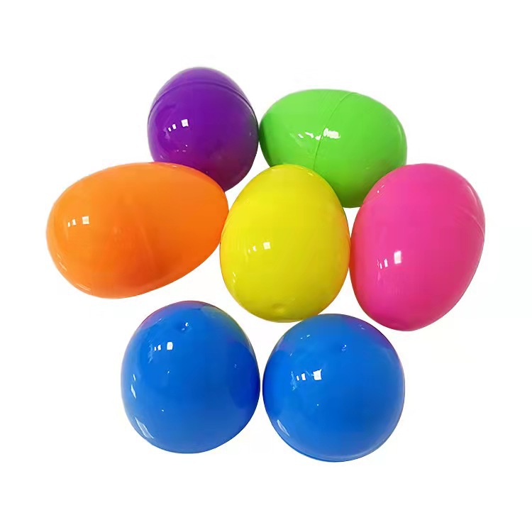 Professional All Kinds Of Plastic Color Eggshell Dinosaur Eggshell Easter Eggshell Plastic Twist Eggshell Candy Eggshell