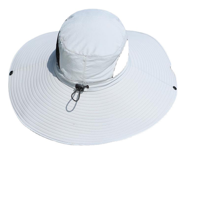 Summer Large Brim Shade Outdoor Sun Hat Fishing Hat Uv Protection Fisherman Hat Sun Hat Hat Man Item Picture