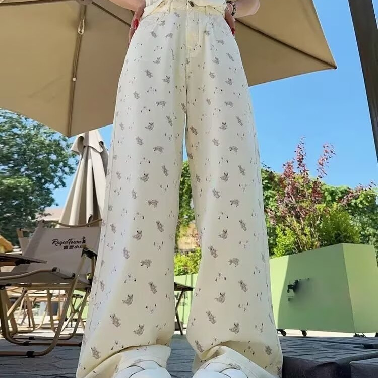 女式牛仔裤实物图