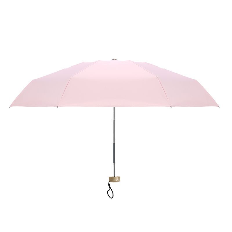 Umbrella Dual Use Compact Portable 50% Fold Sun Umbrella Manual Sunshade Sunblock Umbrella Folding Advertising Umbrella Wholesale Item Picture