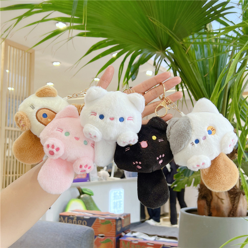 Zizi Jiao Chao Cool and Cute Casual Cat series plush toys BIBI Jiao Miao Mi Planet pendant for student schoolbags and bags details Picture