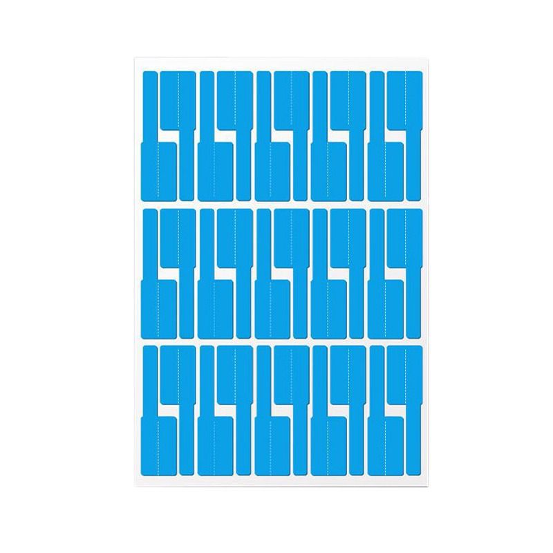 a4 waterproof and non-perishable self-adhesive P-type cable label Classification Cable Network cable Label for the equipment room network data cable Item Picture