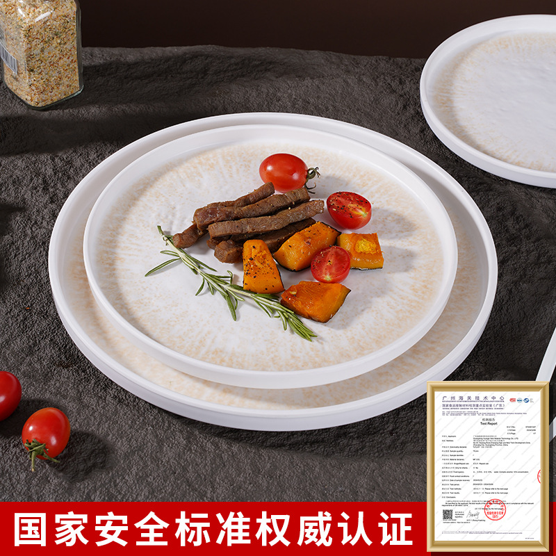 餐盘/美耐皿餐盘/盘子/搪瓷/不锈钢汤盆产品图