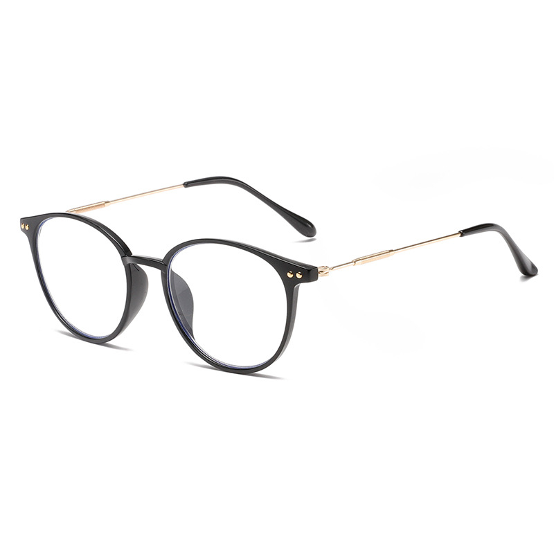 2025 New personalized color-changing anti-blue light Flat lens, fashionable trend 1805 color-changing flat lens wholesale