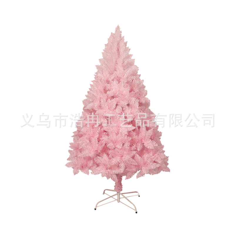 Factory Direct Selling Factory Spot 2022 New Christmas Christmas Tree Pink Gradient Pointy Tree Pvc Automatic Tree Item Picture