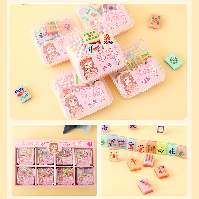 Universal Stickers Stickers Children Cartoon Small Animal Rabbit Diy Resin Decoration Stickers Cute Fun Strawberry Bear Doll Wholesale details Picture