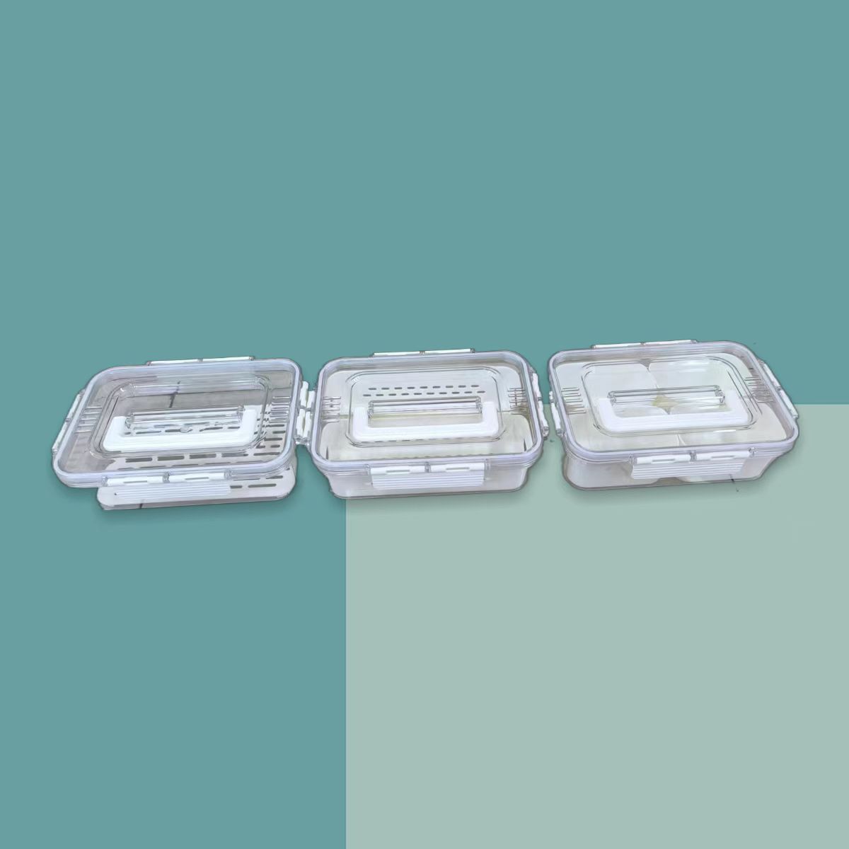 Sealed box storage box, household refrigerator preservation box, kitchen storage and preservation box wholesale Specification drawing