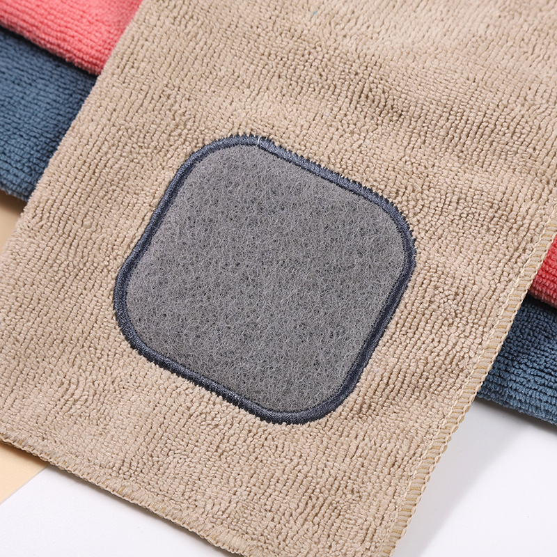 Source Manufacturers Direct Supply Of Cleaning Dish Cloth Coral Velvet Rag Wipe Tablecloth Cleaning Cloth Kitchen Clean Absorbent Rag Specification drawing