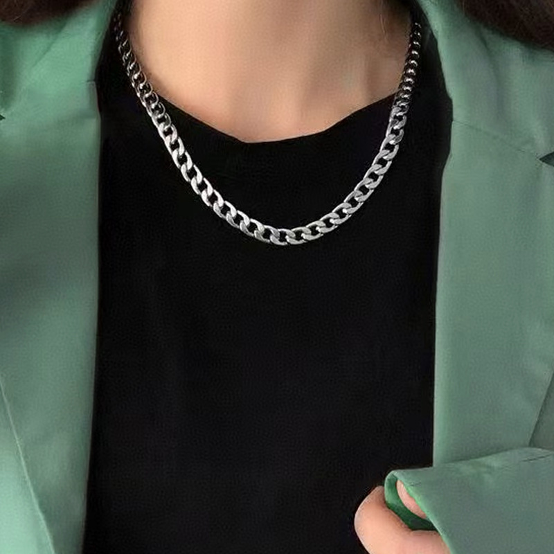 项链/珍珠/天然石项链/珍珠链条女款拼接气质/珍珠项链细节图