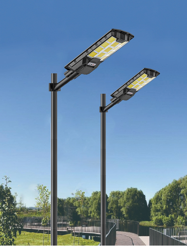 一体化太阳能照明灯太阳能户外路灯庭院灯跨境太阳能灯详情17