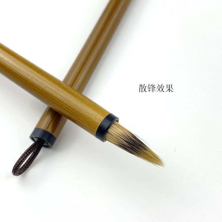 青花兼毫小楷细节图