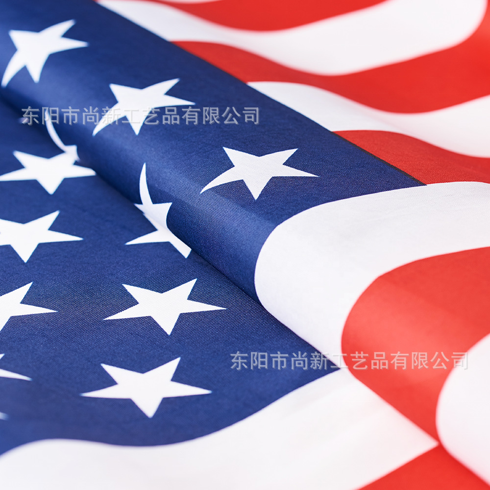 跨境现货90×150cm美国国旗3*5大旗涤纶世界杯星条旗独立日旗帜详情图4