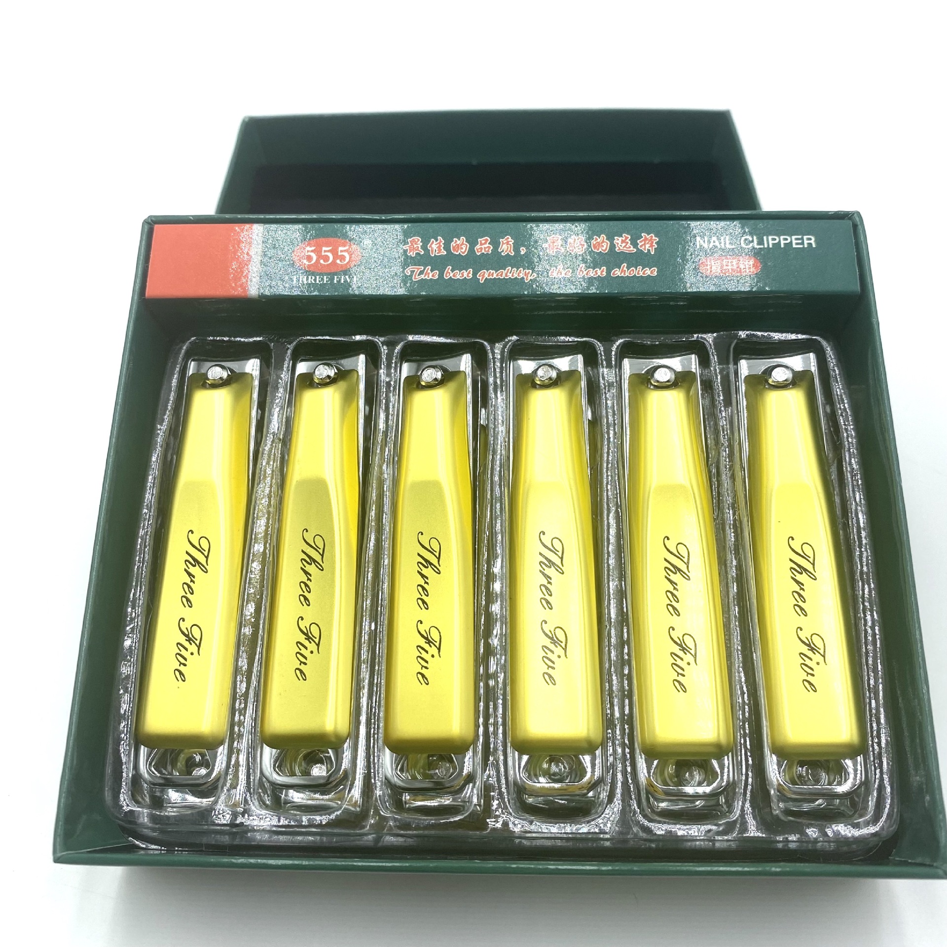 New Imitation Die Casting Manufacturers Wholesale Nail Clippers Nail Clippers Sharp Gold Nail Clippers details Picture