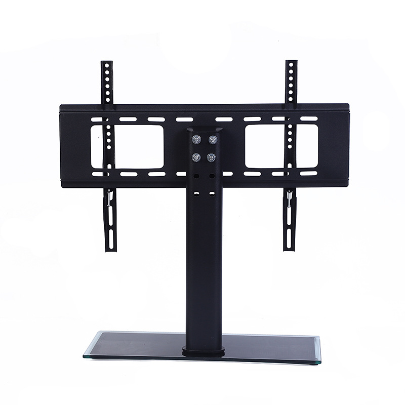 TV universal base thickened toughened glass base desktop TV stand Flat TV stand