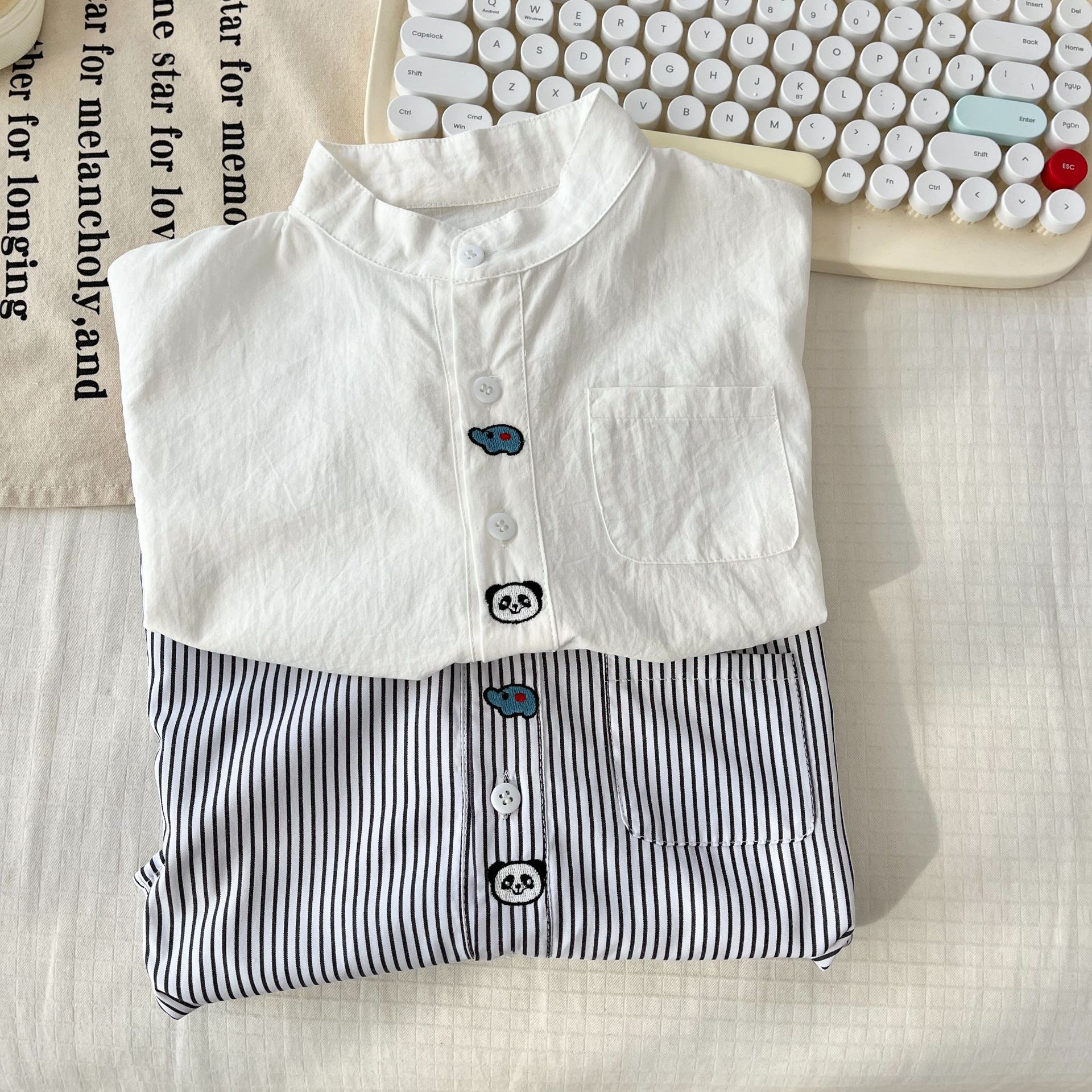 Children's stand-up collar shirts for 0-5 years old, spring Korean children's clothing, boys' fashionable and simple shirts, baby spring clothing trend AY410 Specification image