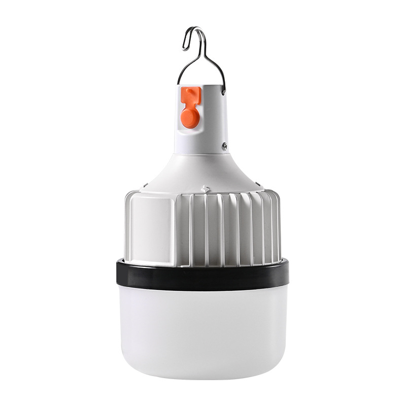 Led Charging Bulb Outdoor Waterproof Camping Bulb Night Market Telescopic Stall Bulb Household Emergency Charging Lamp Item Picture