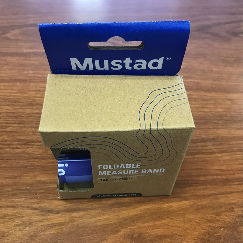 Musta folding fish measuring ruler 148cm is convenient for storage. Lue fishing tools are soft and wrinkle-resistant Specification image