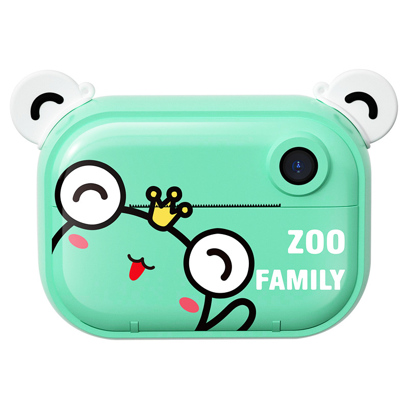 The 12-megapixel children's mini cartoon C3 with WIFI can take photos, record videos, and print with a Polaroid camera Item Picture