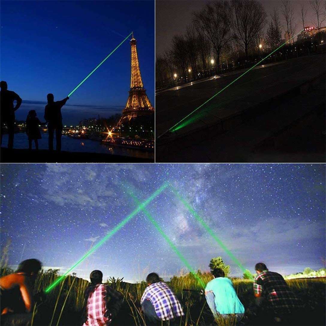 USB charging, green light starry sky laser flashlight, pet toy supplies, teaching stick, sales instructions, cross-border exclusive supply Item Picture