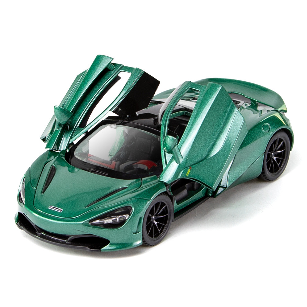 Alloy simulation model toy 1/32 McLaren 720S Sound and Light Rebound Sports car children's toy car, exclusively for export Item Picture