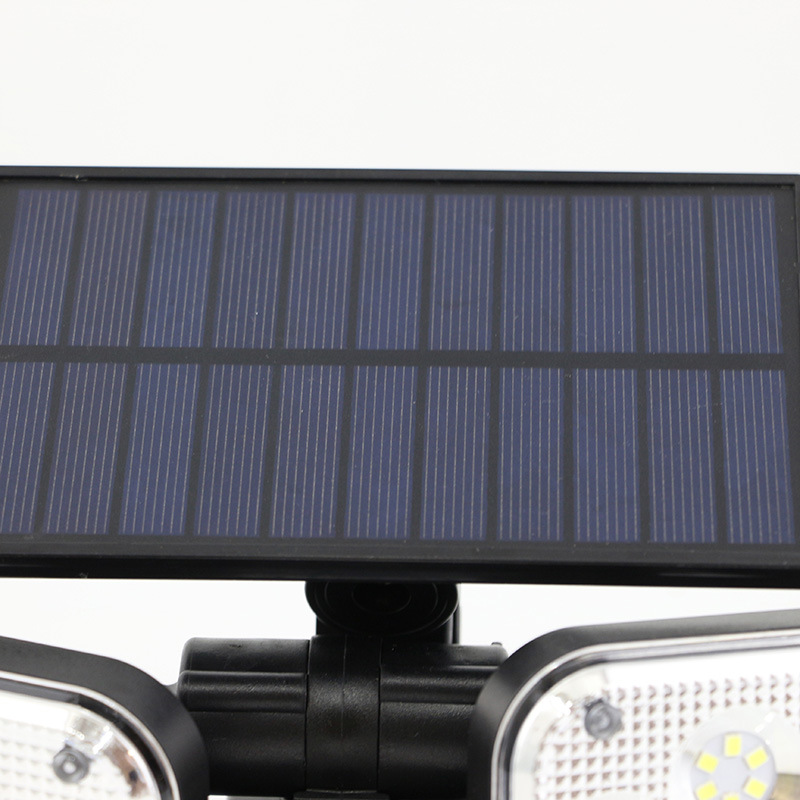 LED outdoor sensor solar lamp, human body remote control floodlight, LED solar sensor lamp supply Specification image