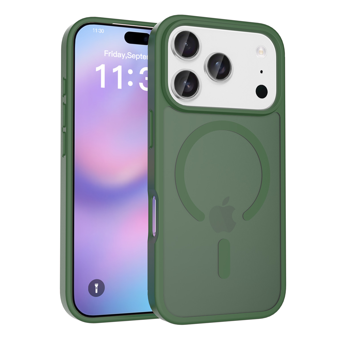 跨境苹果17pm手机壳磁吸16pro肤感防摔iphone15promax磨砂保护套详情22