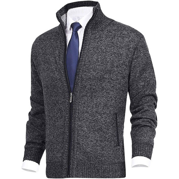 الرجل الجديد (2023Wish) ذو اللون الصافي، وهو معطف منسوج من كنزة أزياء Item Picture