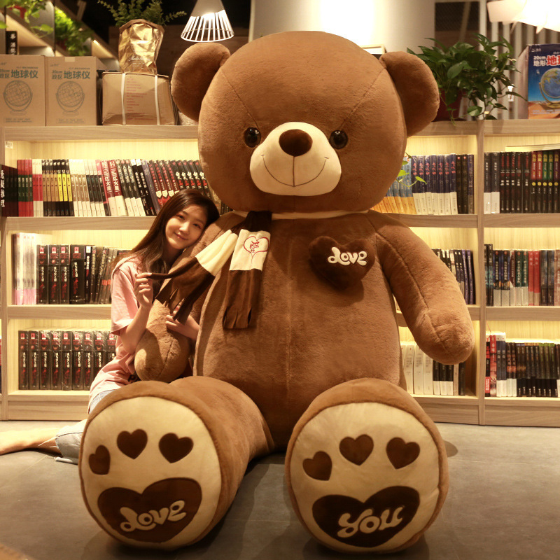 New cute teddy bear plush toy large cuddly bear doll for girls valentine's Day gift manufacturers Application Scenario